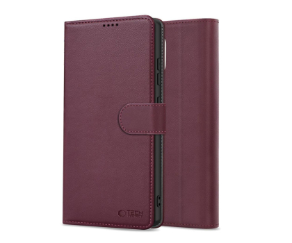 Etui do telefonów Tech-Protect Wallet do Samsung Galaxy A56 Mulberry